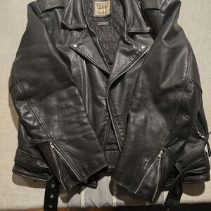 Wilsons Leather Black Jacket
